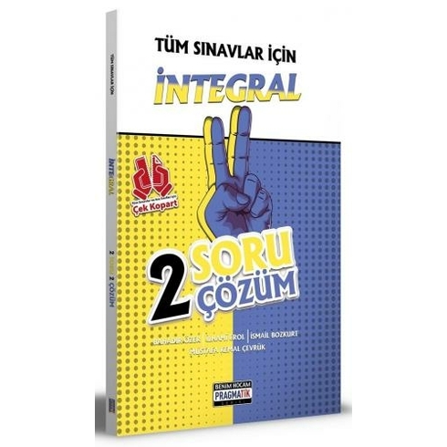 Benim Hocam Tüm Sınavlar Için Integral 2 Soru 2 Çözüm Fasikülü