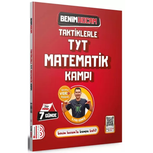 Benim Hocam Yayaınları 2024 Tyt Taktiklerle 7 Günde Matematik Kampı Ilyas Güneş