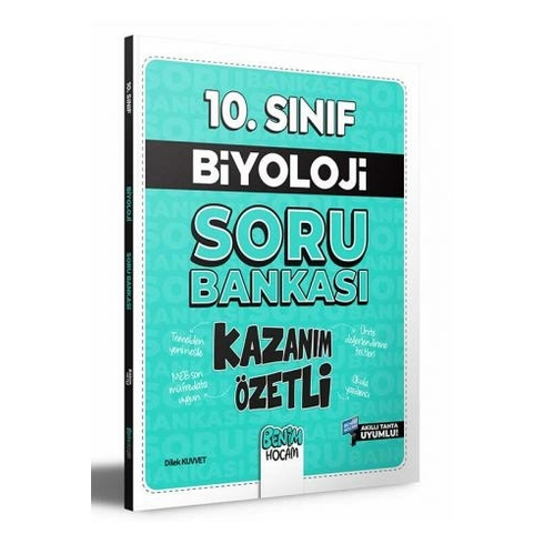 Benim Hocam Yayınları 10.Sınıf Kazanım Özetli Biyoloji Soru Bankası