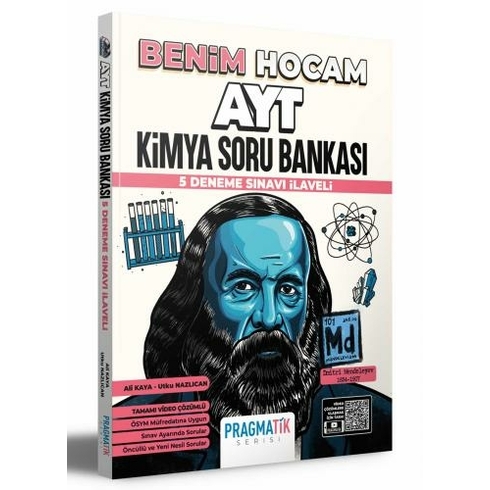 Benim Hocam Yayınları 2021 Ayt Kimya Soru Bankası 5 Deneme Sınavı Ilaveli Pragmatik Serisi (Pragmatik Serisi) - Coşkun Şenol