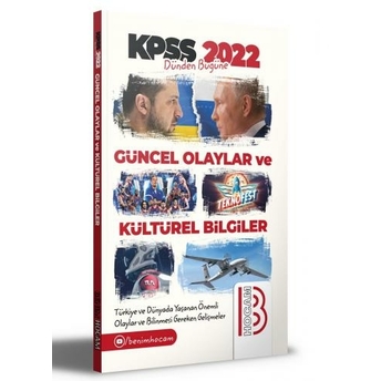 Benim Hocam Yayınları 2022 Kpss Dünden Bugüne Kültürel Olaylar Ve Güncel Bilgiler Komisyon