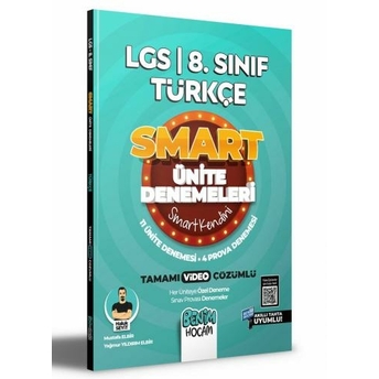 Benim Hocam Yayınları 2022 Lgs 8. Sınıf Smart Türkçe Deneme Sınavları Mustafa Elbir