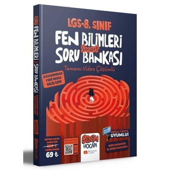 Benim Hocam Yayınları 2023 Lgs 8.Sınıf Fen Bilimleri Smart Tamamı Video Çözümlü Soru Bankası Emin Durakcıgil