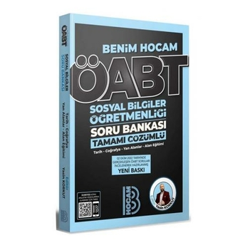 Benim Hocam Yayınları 2023 Öabt Sosyal Bilgiler Öğretmenliği Tamamı Çözümlü Soru Bankası Yasin Korkut