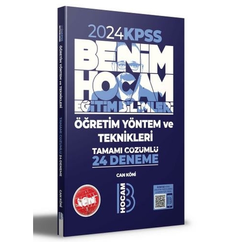 Benim Hocam Yayınları 2024 Kpss Eğitim Bilimleri Öğretim Yöntem Ve Teknikleri Tamamı Çözümlü 24 Deneme Can Köni