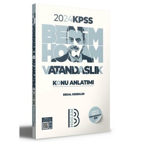 Benim Hocam Yayınları 2024 Kpss Vatandaşlık Konu Anlatımı Erdal Kesekler