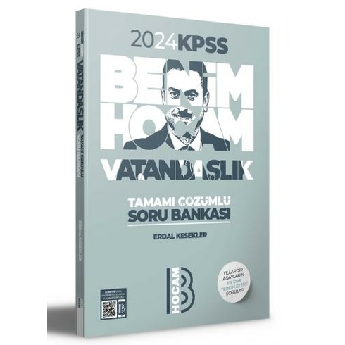 Benim Hocam Yayınları 2024 Kpss Vatandaşlık Tamamı Çözümlü Soru Bankası Erdal Kesekler