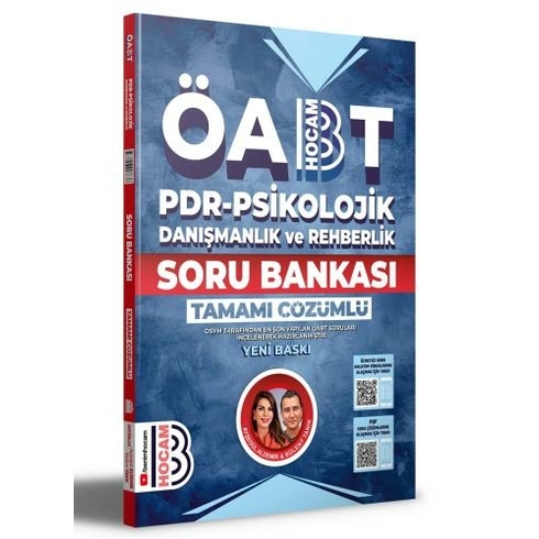 Benim Hocam Yayınları 2024 Öabt Pdr Psikolojik Danışmanlık Ve Rehberlik Tamamı Çözümlü Soru Bankası Ayşegül Aldemir