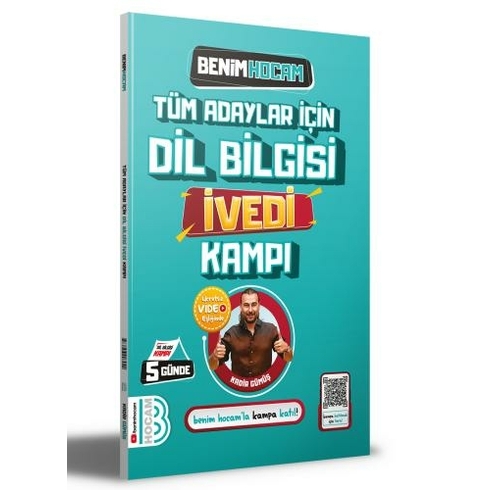 Benim Hocam Yayınları 2024 Tüm Adaylar Için Dil Bilgisi Ivedi Kampı Kadir Gümüş