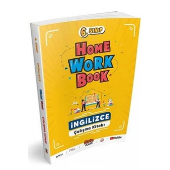 ​Benim Hocam Yayınları 6. Sınıf Ingilizce Home Work Book Komisyon