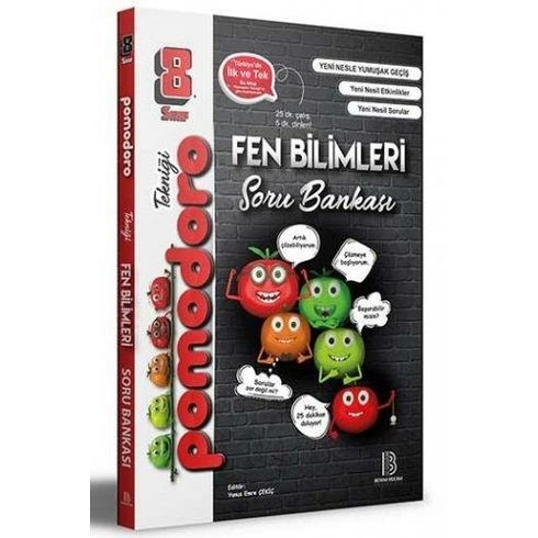 Benim Hocam Yayınları 8.Sınıf Pomodoro Fen Bilimleri Soru Bankası - Yunus Emre Çekiç