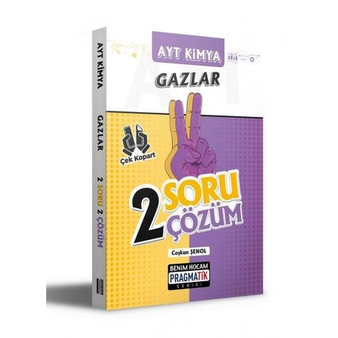 Benim Hocam Yayınları Ayt Kimya Gazlar 2 Soru 2 Çözüm Pragmatik Serisi - Coşkun Şenol