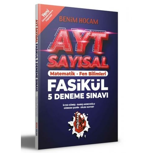 Benim Hocam Yayınları Ayt Sayısal 5 Fasikül Deneme Sınavı