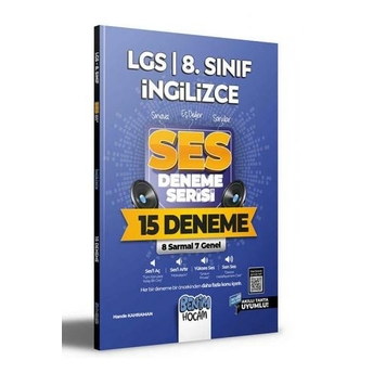 Benim Hocam Yayınları Lgs 8.Sınıf Ingilizce Ses Deneme Serisi 15 Deneme Hande Kahraman