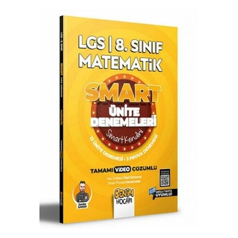 Benim Hocam Yayınları Lgs 8. Sınıf Smart Matematik Deneme Sınavları Serdar Sanar