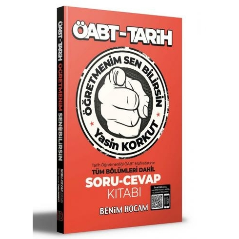 Benim Hocam Yayınları Öabt Tarih Öğretmenim Sen Bilirsin Soru Cevap Kitabı