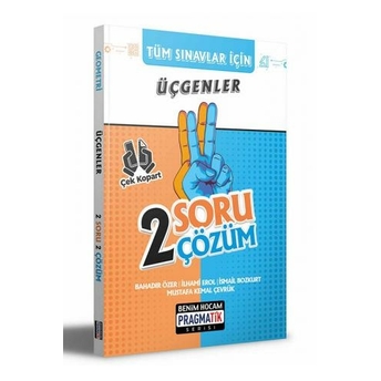 Benim Hocam Yayınları Pragmatik Serisi 2022 Tüm Sınavlar Için Üçgenler 2 Soru 2 Çözüm Fasikülü Komisyon