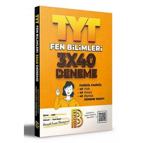 Benim Hocam Yayınları Tyt Fen Bilimleri 3 X 40 Fasikül Denemel