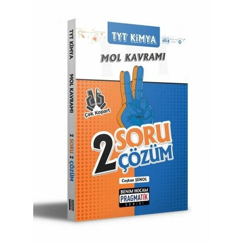 Benim Hocam Yayınları Tyt Kimya Mol Kavramı 2 Soru 2 Çözüm Pragmatik Serisi - Coşkun Şenol