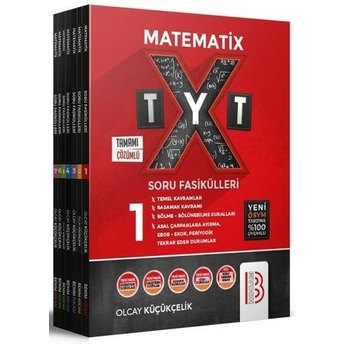 Benim Hocam Yayınları Tyt Matematik Matematix Soru Fasikülleri 7 Kitap Set Olcay Küçükçelik