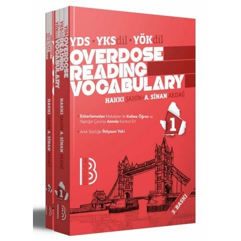 Benim Hocam Yayınları Yds Yökdil Yksdil Overdose Reading Vocabulary