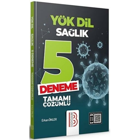 Benim Hocam Yayınları Yökdil Sağlık Tamamı Çözümlü 5 Deneme