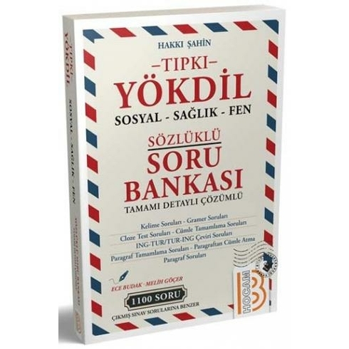 Benim Hocam Yayınları Yökdil Sosyal Sağlık Fen Sözlüklü Soru Bankası