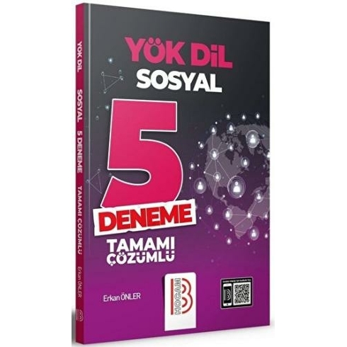 Benim Hocam Yayınları Yökdil Sosyal Tamamı Çözümlü 5 Deneme