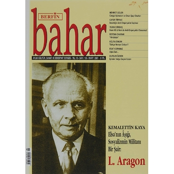 Berfin Bahar Aylık Kültür, Sanat Ve Edebiyat Dergisi Sayı: 109 Kolektif