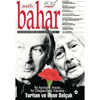 Berfin Bahar Aylık Kültür, Sanat Ve Edebiyat Dergisi Sayı : 149