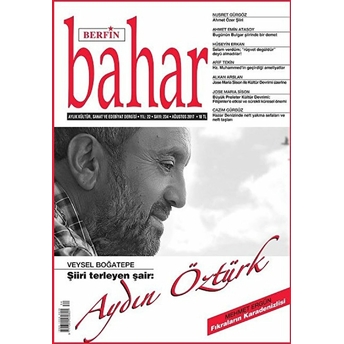 Berfin Bahar Aylık Kültür Sanat Ve Edebiyat Dergisi Sayı : 234 Ağustos 2017