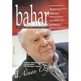 Berfin Bahar Aylık Kültür Sanat Ve Edebiyat Dergisi Sayı: 261 Kasım 2019 Kolektif