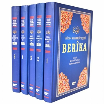 Berika (5 Cilt) - Tarikat-I Muhammediyye Şerhi (Şamua) Konyalı Muhammed Mevlana Ebu Said Hadimi