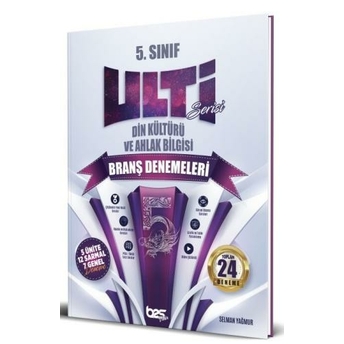 Bes Yayınları 5. Sınıf Din Kültürü Ve Ahlak Bilgisi Ulti Serisi Denemeleri Komisyon