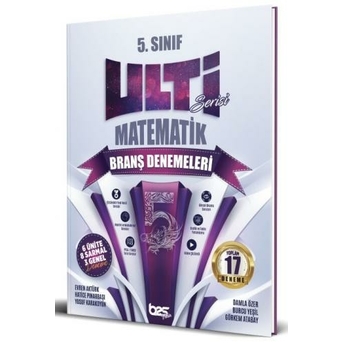 Bes Yayınları 5. Sınıf Matematik Ulti Serisi Denemeleri Komisyon