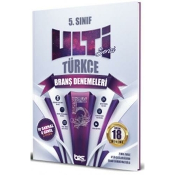 Bes Yayınları 5. Sınıf Türkçe Ulti Serisi Denemeleri Komisyon