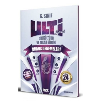 Bes Yayınları 6. Sınıf Din Kültürü Ve Ahlak Bilgisi Ulti Serisi Denemeleri Komisyon