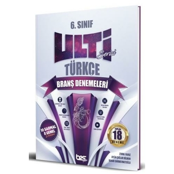 Bes Yayınları 6. Sınıf Türkçe Ulti Serisi Denemeleri Komisyon