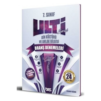 Bes Yayınları 7. Sınıf Din Kültürü Ve Ahlak Bilgisi Ulti Serisi Denemeleri Komisyon