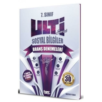 Bes Yayınları 7. Sınıf Sosyal Bilgiler Ulti Serisi Denemeleri Komisyon