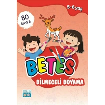 Betes Bilmeceli Boyama 5-6 Yaş Nesli Şimşek