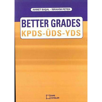 Better Grades Kpds-Üds-Yds Ahmet Başal