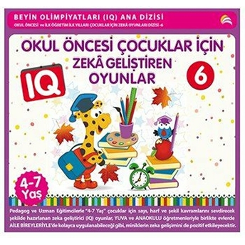 Beyin Olimpiyatları  (New Age. Iq) Anadizisi Zeka Oyunları Kitapları. Kare Karalamaca 6-Ahmet Karaçam