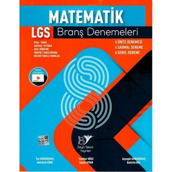 Beyin Takımı 8. Sınıf Lgs Matematik Branş Denemeleri Cumhur Oğuz