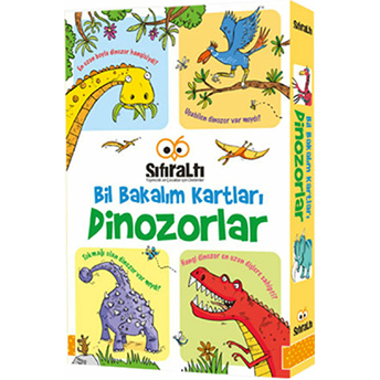 Bil Bakalım Kartları - Dinozorlar Sarah Khan