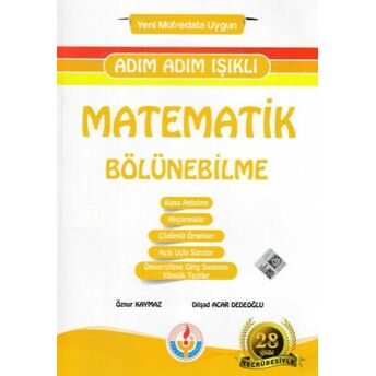 Bilal Işıklı Matematik Bölünebilme Adım Adım Işıklı (Yeni) Öznur Kaymaz-Dilşad Acar Dedeoğlu