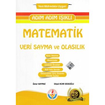 Bilal Işıklı Matematik Veri Sayma Ve Olasılık Adım Adım Işıklı (Yeni) Öznur Kaymaz-Dilşad Acar Dedeoğlu