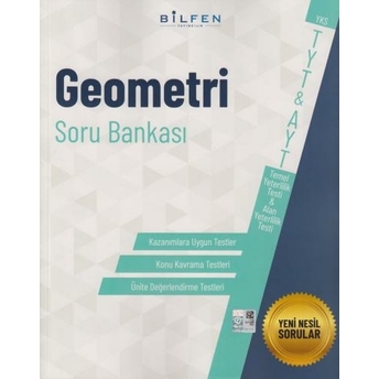 Bilfen Yayınları Tyt Ayt Geometri Soru Bankası Komisyon