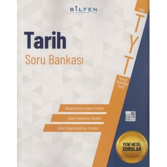 Bilfen Yayınları Tyt Tarih Soru Bankası Komisyon