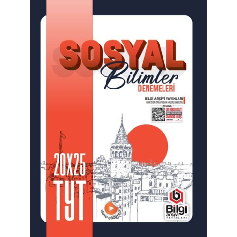 Bilgi Arşivi Yayınları Tyt Sosyal Bilimler 20 X 25 Denemeleri Komisyon